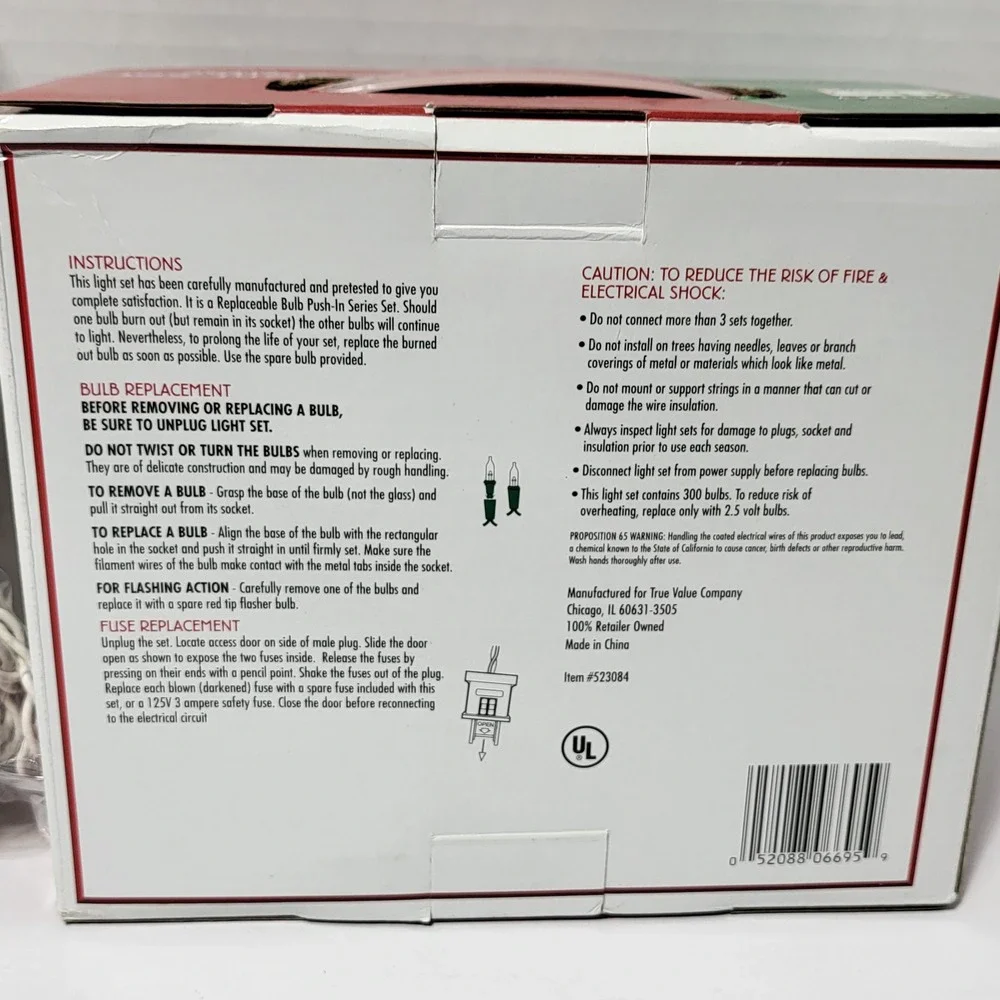 Holiday Wonderland 150 Icicle Light Set Clear White Wire Indoor Outdoor 523084*